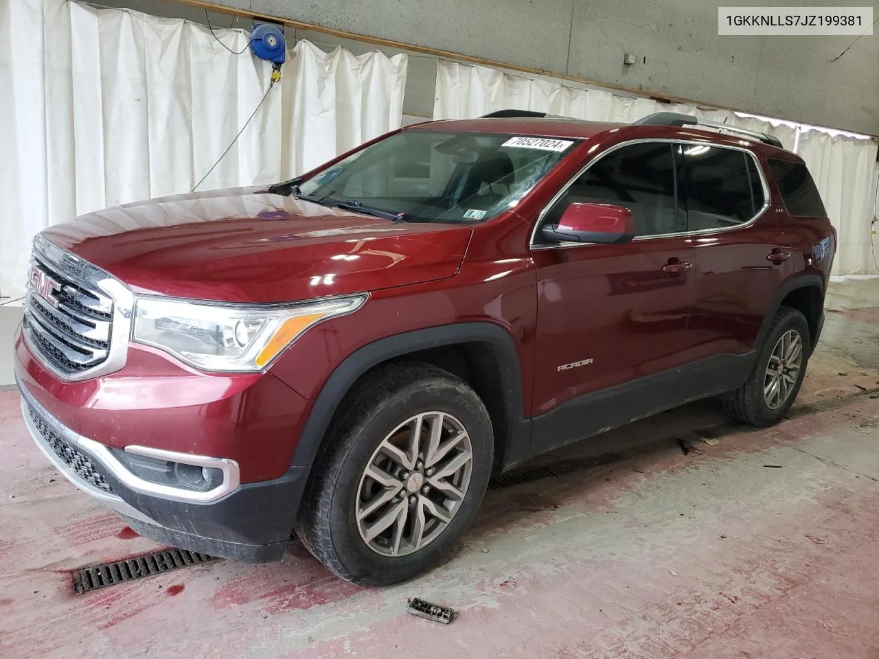 2018 GMC Acadia Sle VIN: 1GKKNLLS7JZ199381 Lot: 70527024