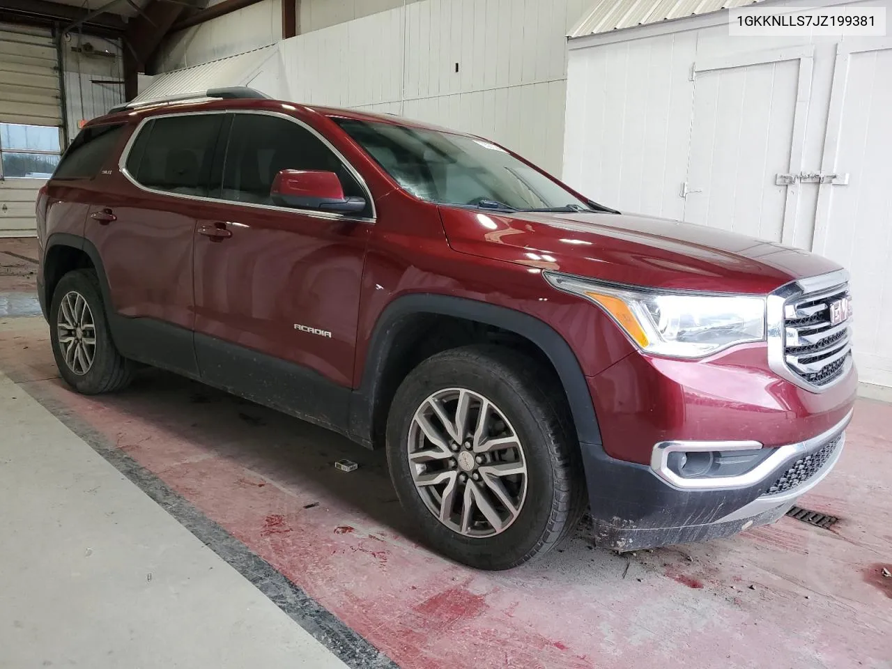 1GKKNLLS7JZ199381 2018 GMC Acadia Sle