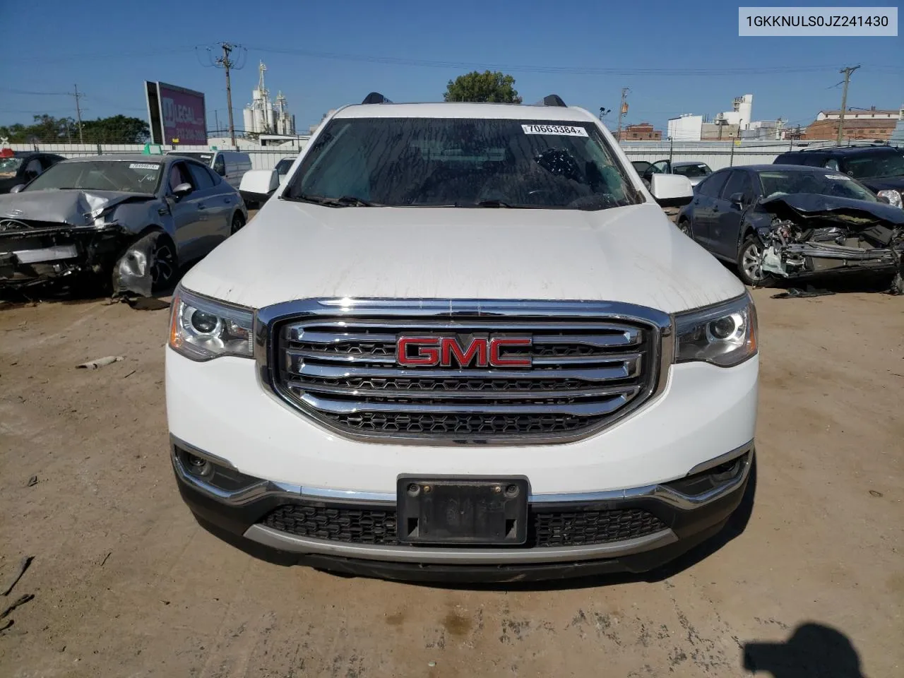 2018 GMC Acadia Slt-1 VIN: 1GKKNULS0JZ241430 Lot: 70663384