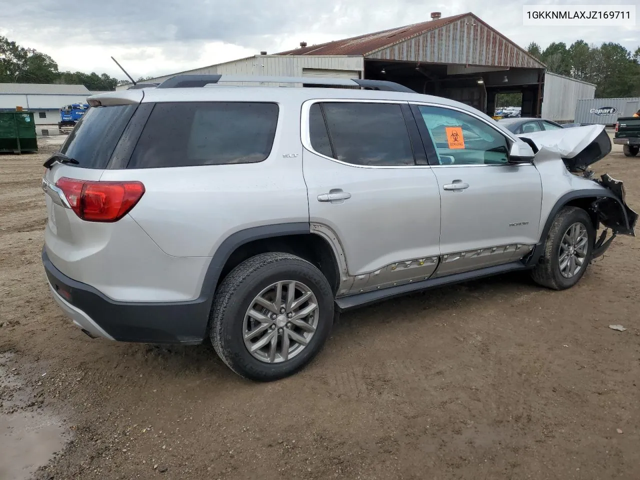 2018 GMC Acadia Slt-1 VIN: 1GKKNMLAXJZ169711 Lot: 71630434