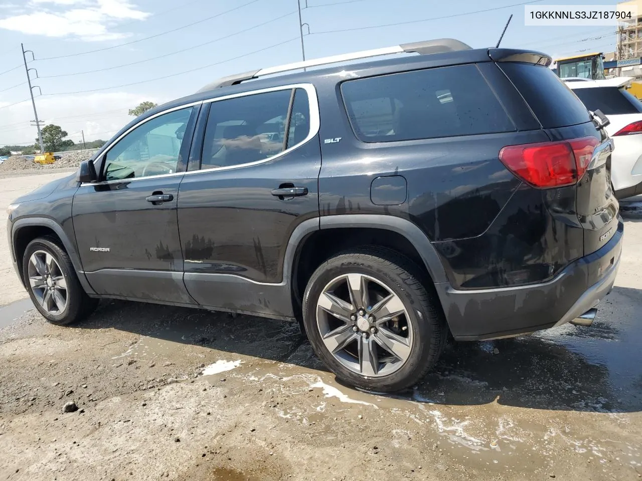 2018 GMC Acadia Slt-2 VIN: 1GKKNNLS3JZ187904 Lot: 72062254