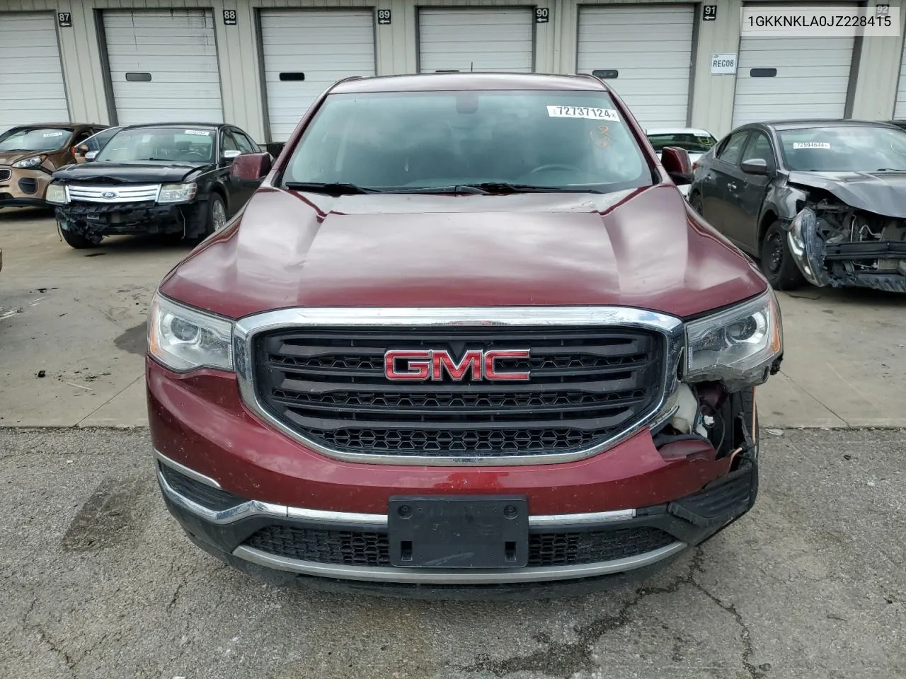 1GKKNKLA0JZ228415 2018 GMC Acadia Sle