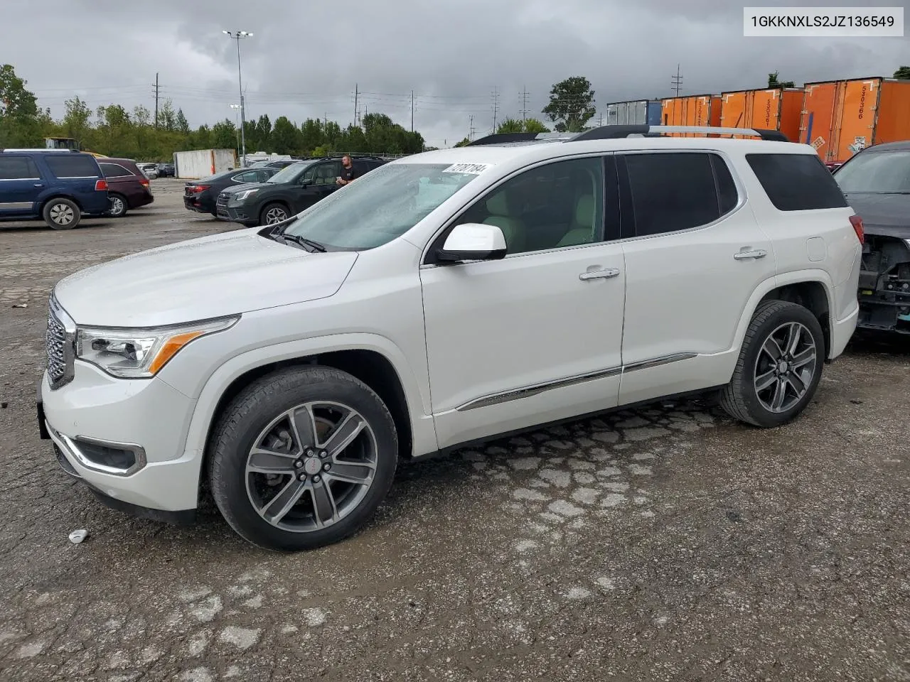 2018 GMC Acadia Denali VIN: 1GKKNXLS2JZ136549 Lot: 72787184