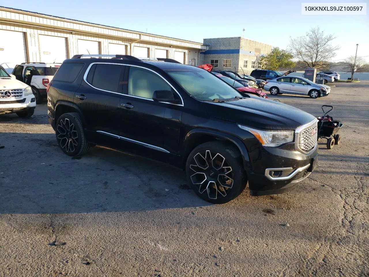 2018 GMC Acadia Denali VIN: 1GKKNXLS9JZ100597 Lot: 73197494