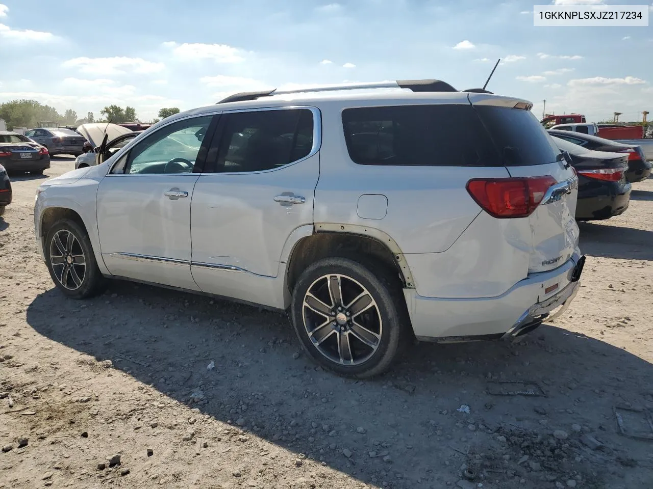 1GKKNPLSXJZ217234 2018 GMC Acadia Denali