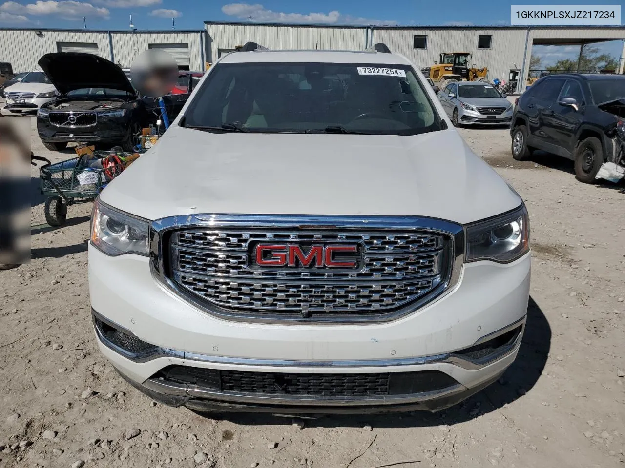 1GKKNPLSXJZ217234 2018 GMC Acadia Denali