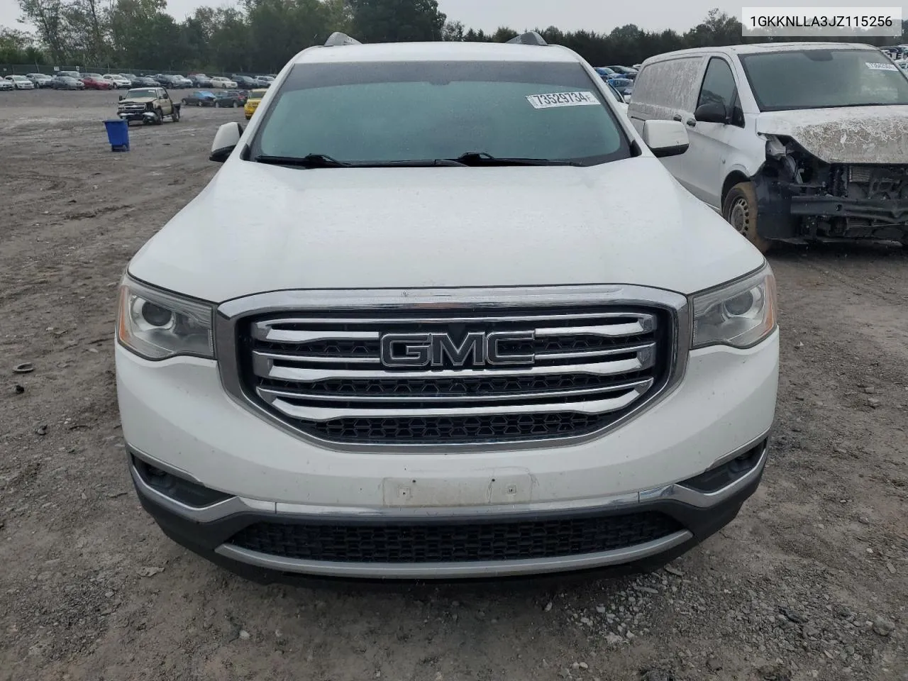 2018 GMC Acadia Sle VIN: 1GKKNLLA3JZ115256 Lot: 73529734