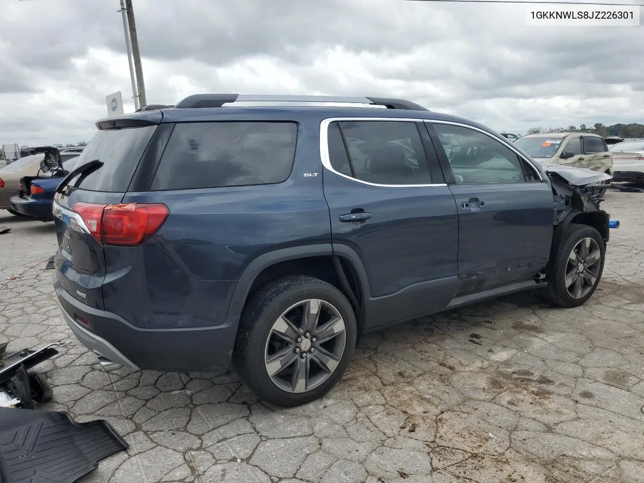 2018 GMC Acadia Slt-2 VIN: 1GKKNWLS8JZ226301 Lot: 73653234