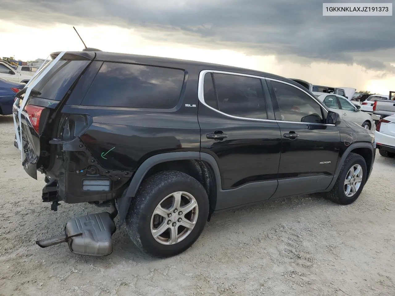 1GKKNKLAXJZ191373 2018 GMC Acadia Sle