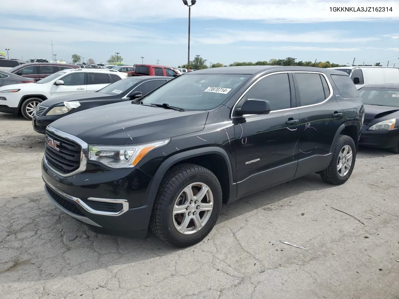 2018 GMC Acadia Sle VIN: 1GKKNKLA3JZ162314 Lot: 73870714