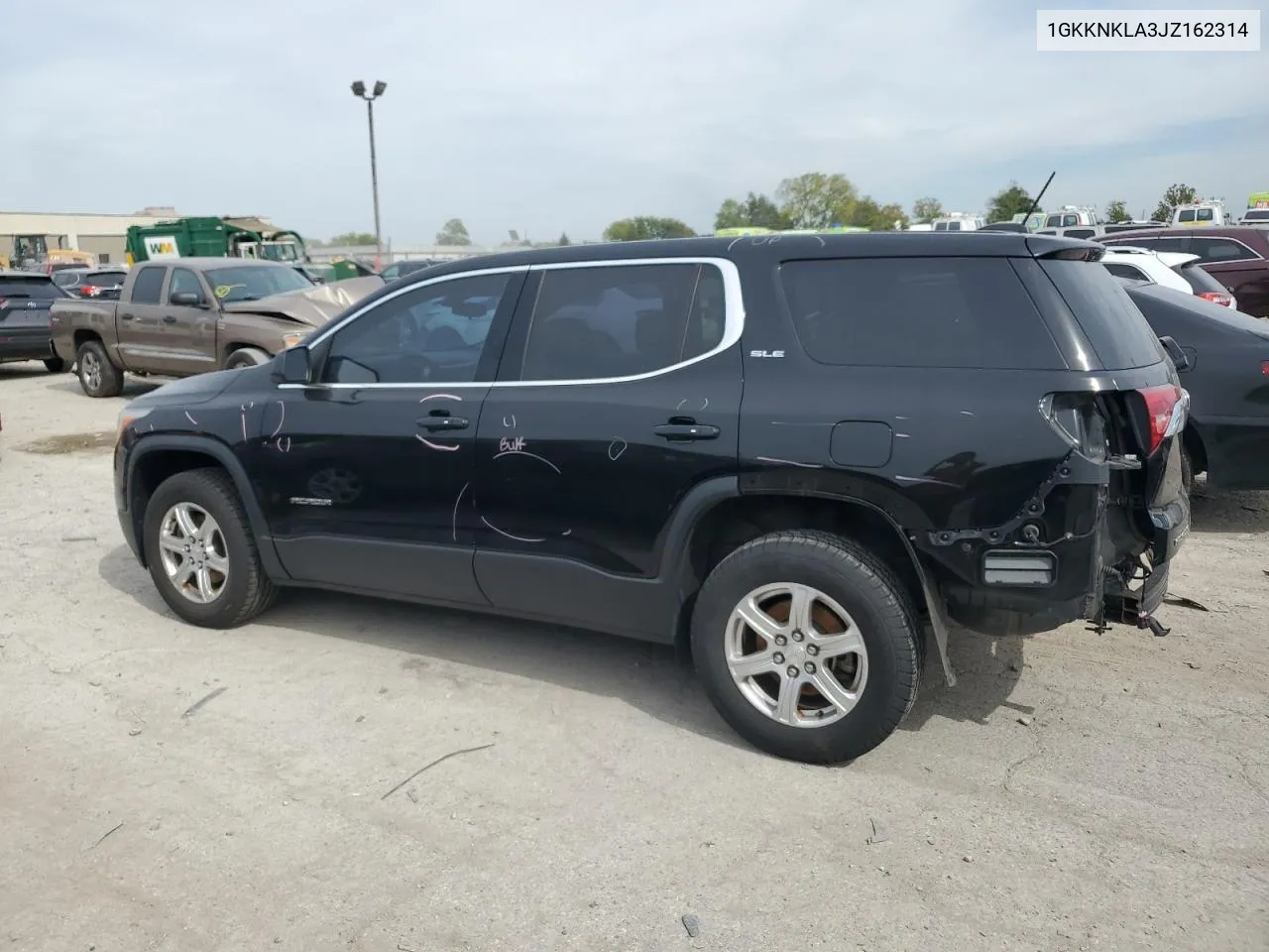 2018 GMC Acadia Sle VIN: 1GKKNKLA3JZ162314 Lot: 73870714