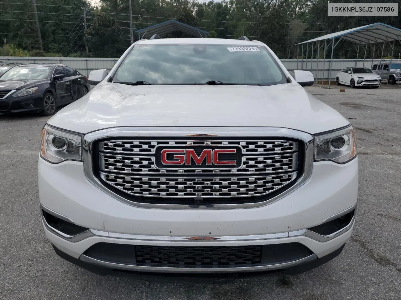 2018 GMC Acadia Denali VIN: 1GKKNPLS6JZ107586 Lot: 73903824