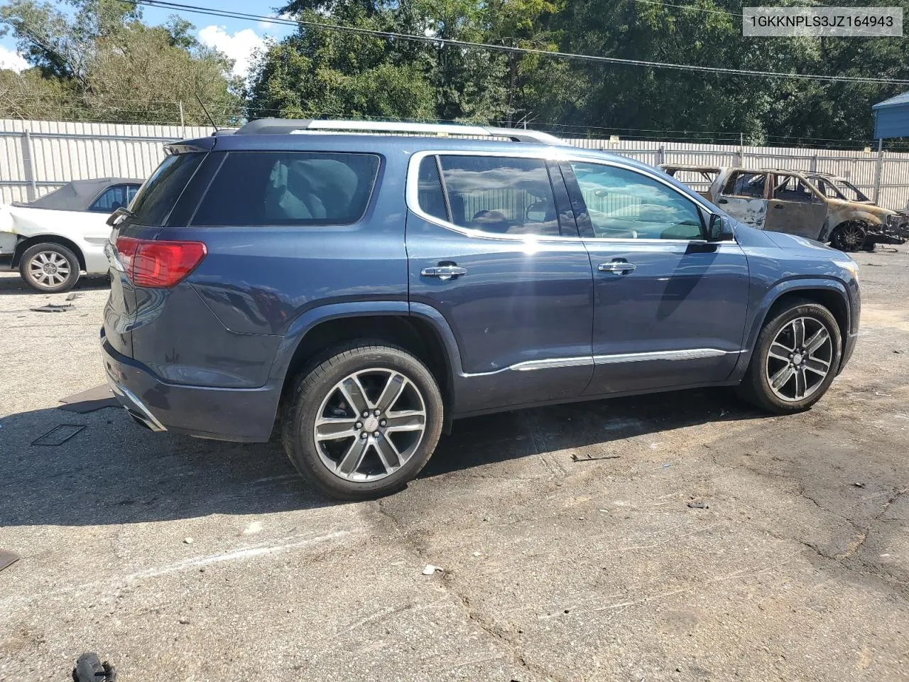 2018 GMC Acadia Denali VIN: 1GKKNPLS3JZ164943 Lot: 74154404