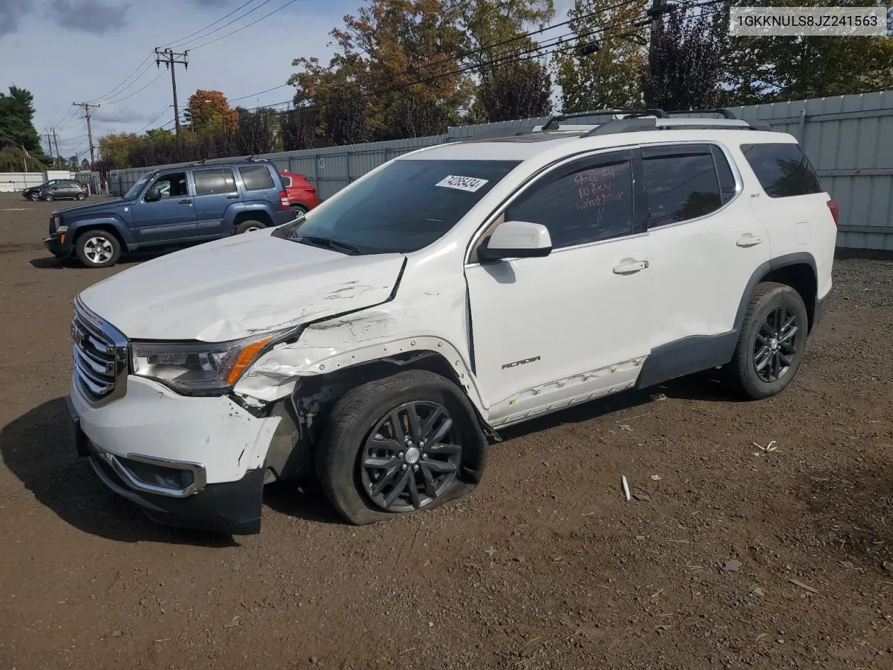 2018 GMC Acadia Slt-1 VIN: 1GKKNULS8JZ241563 Lot: 74285434