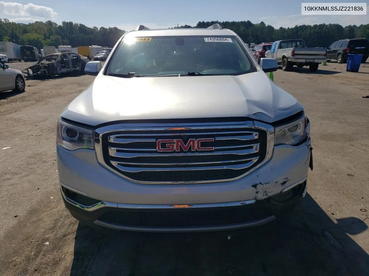 2018 GMC Acadia Slt-1 VIN: 1GKKNMLS5JZ221836 Lot: 74356804