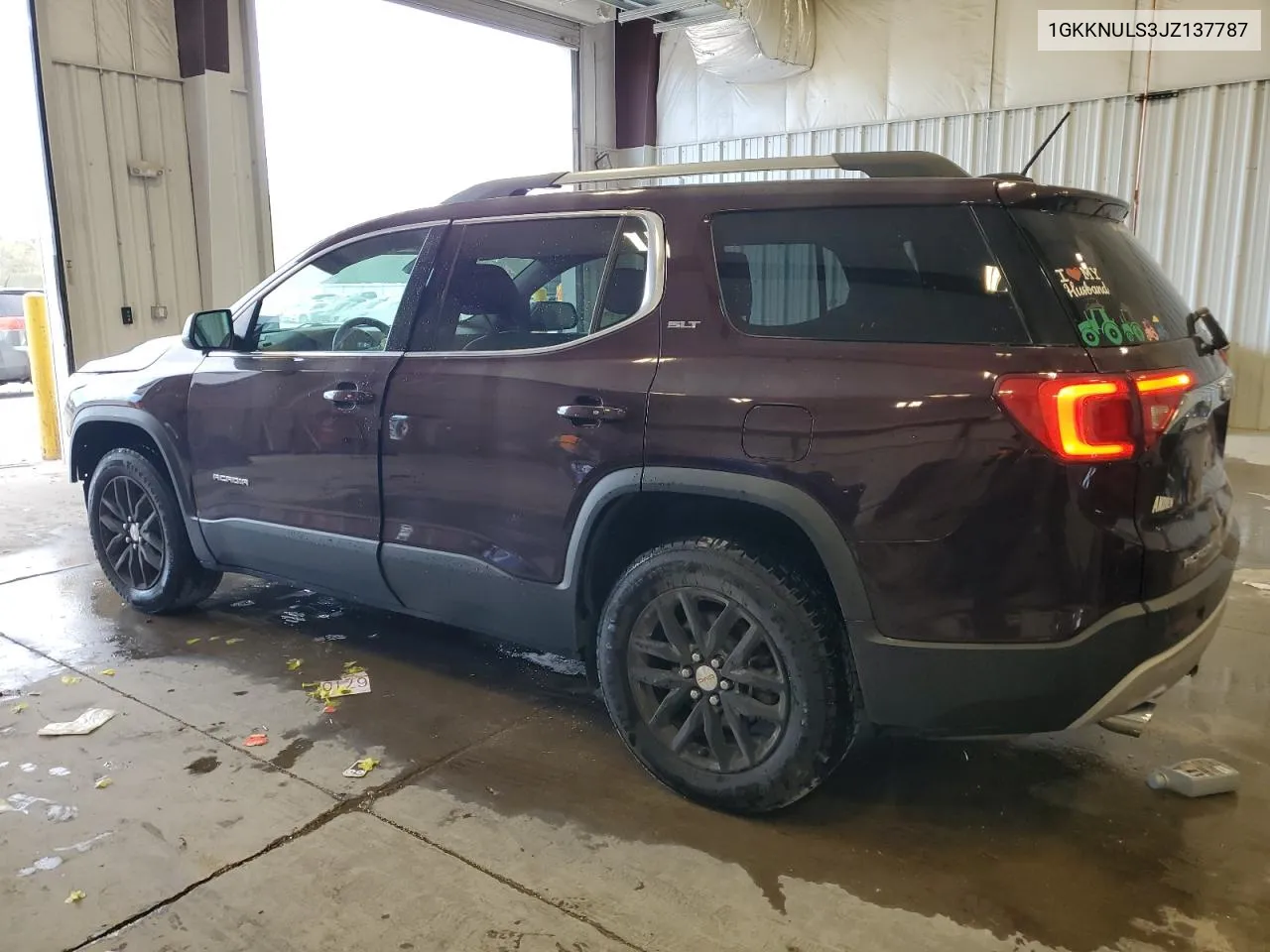 2018 GMC Acadia Slt-1 VIN: 1GKKNULS3JZ137787 Lot: 74365354