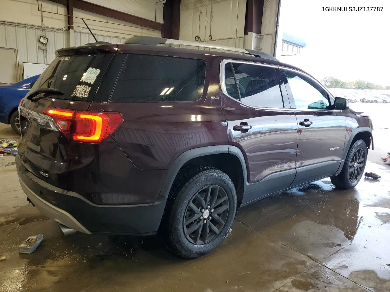 2018 GMC Acadia Slt-1 VIN: 1GKKNULS3JZ137787 Lot: 74365354