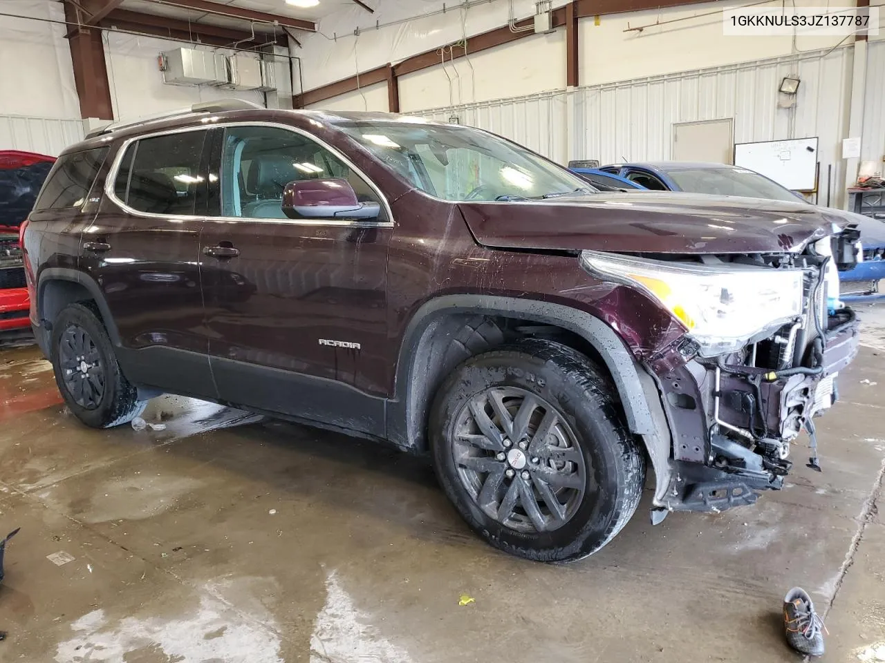 2018 GMC Acadia Slt-1 VIN: 1GKKNULS3JZ137787 Lot: 74365354