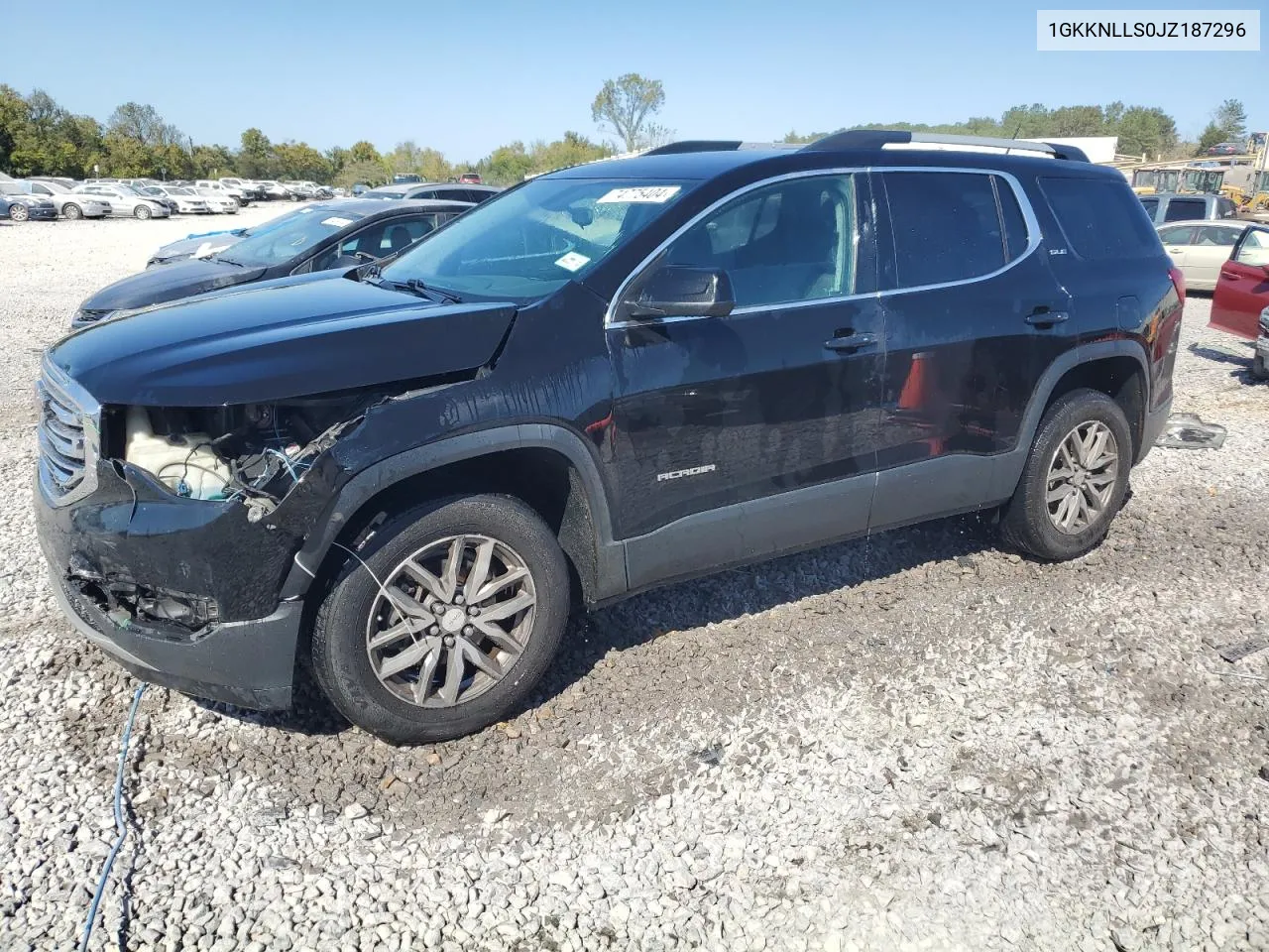 2018 GMC Acadia Sle VIN: 1GKKNLLS0JZ187296 Lot: 74775404