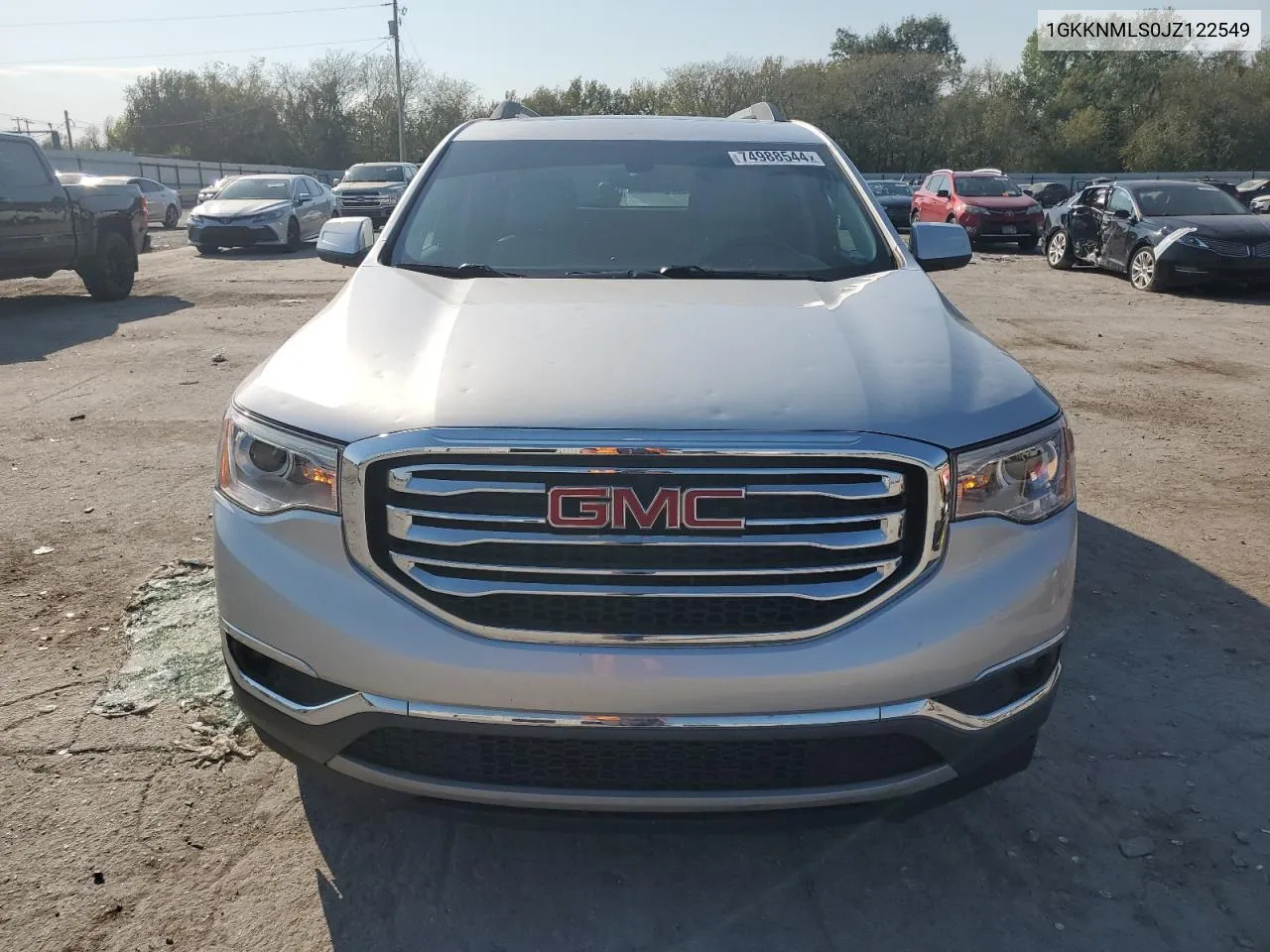 2018 GMC Acadia Slt-1 VIN: 1GKKNMLS0JZ122549 Lot: 74988544