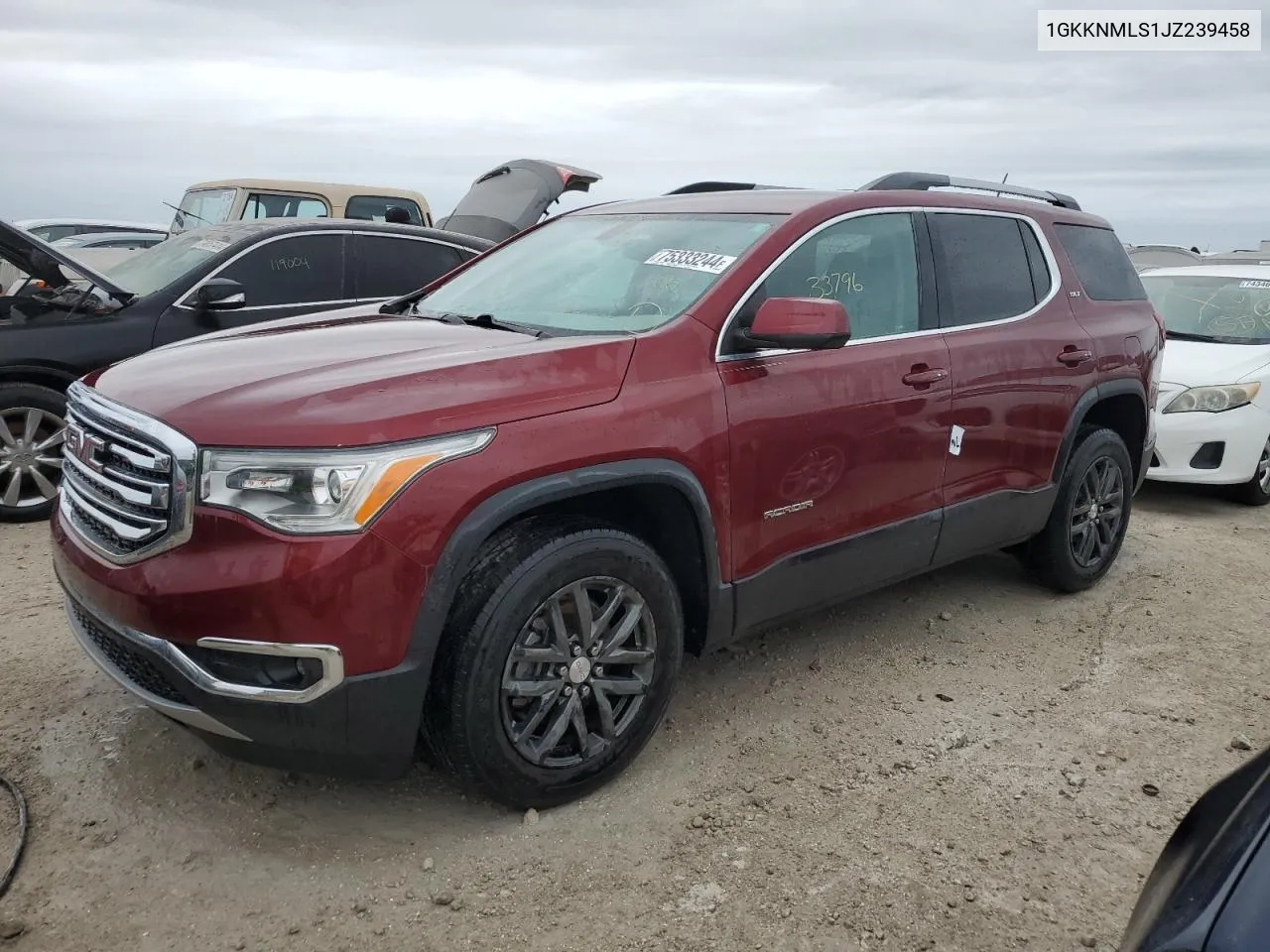 2018 GMC Acadia Slt-1 VIN: 1GKKNMLS1JZ239458 Lot: 75333244