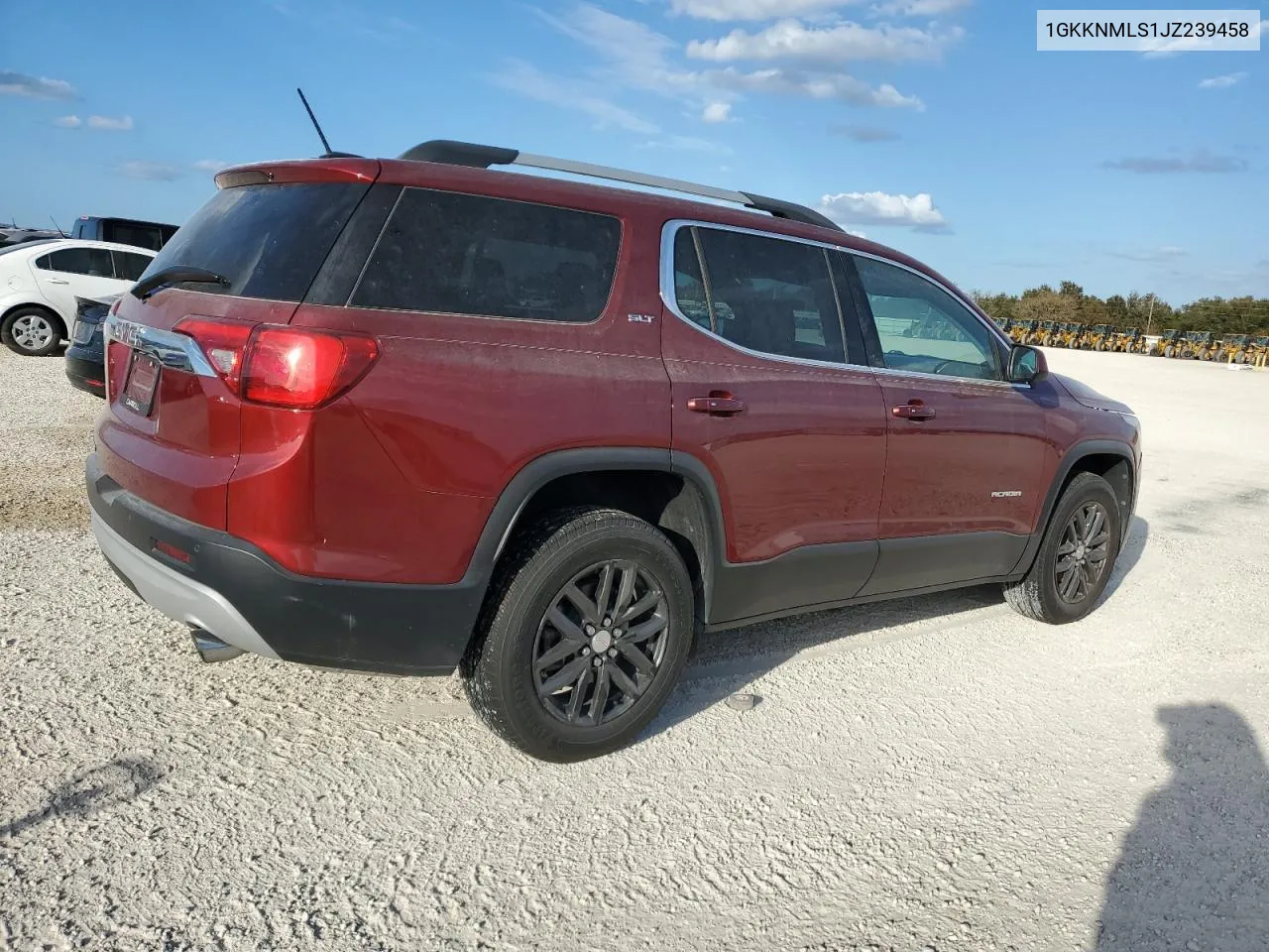 2018 GMC Acadia Slt-1 VIN: 1GKKNMLS1JZ239458 Lot: 75333244