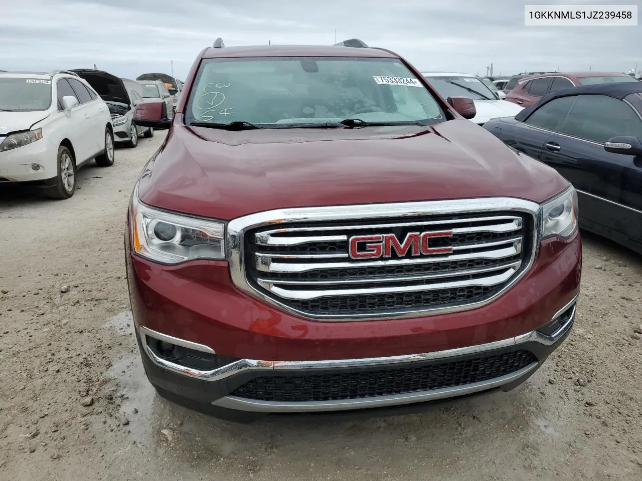 1GKKNMLS1JZ239458 2018 GMC Acadia Slt-1