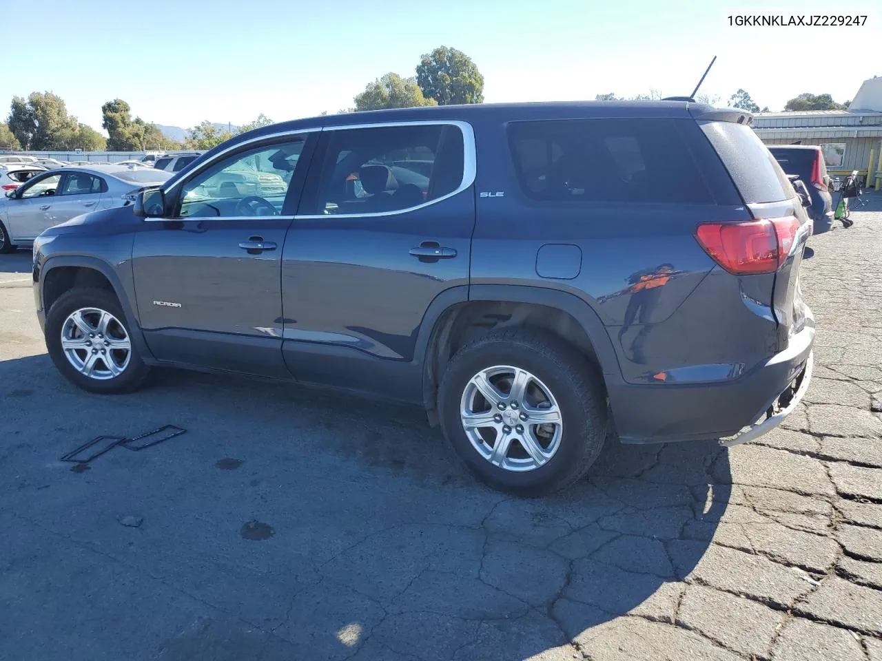 2018 GMC Acadia Sle VIN: 1GKKNKLAXJZ229247 Lot: 75921674