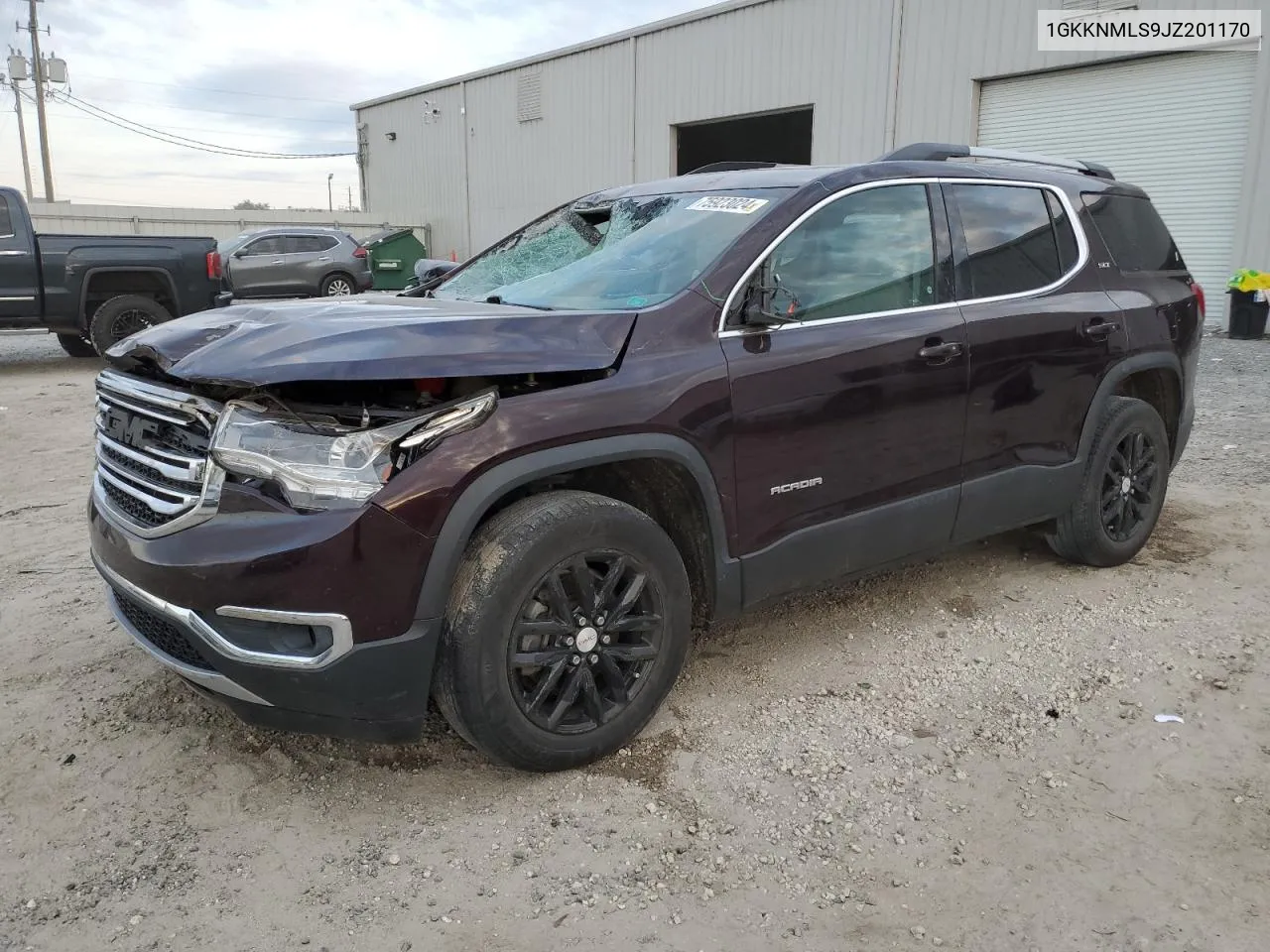 2018 GMC Acadia Slt-1 VIN: 1GKKNMLS9JZ201170 Lot: 75923024