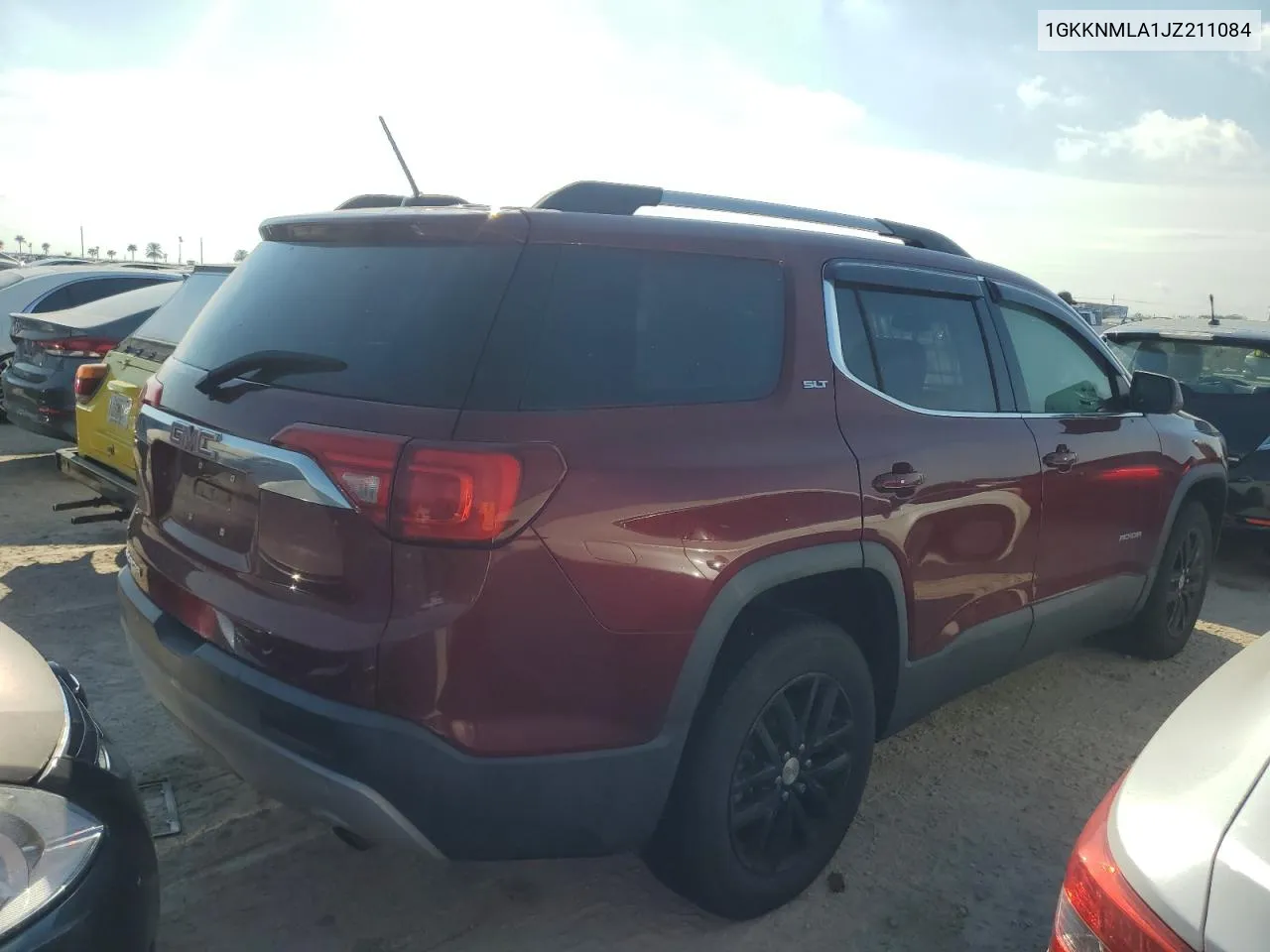 2018 GMC Acadia Slt-1 VIN: 1GKKNMLA1JZ211084 Lot: 75991994