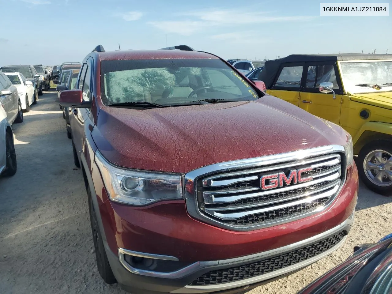 2018 GMC Acadia Slt-1 VIN: 1GKKNMLA1JZ211084 Lot: 75991994