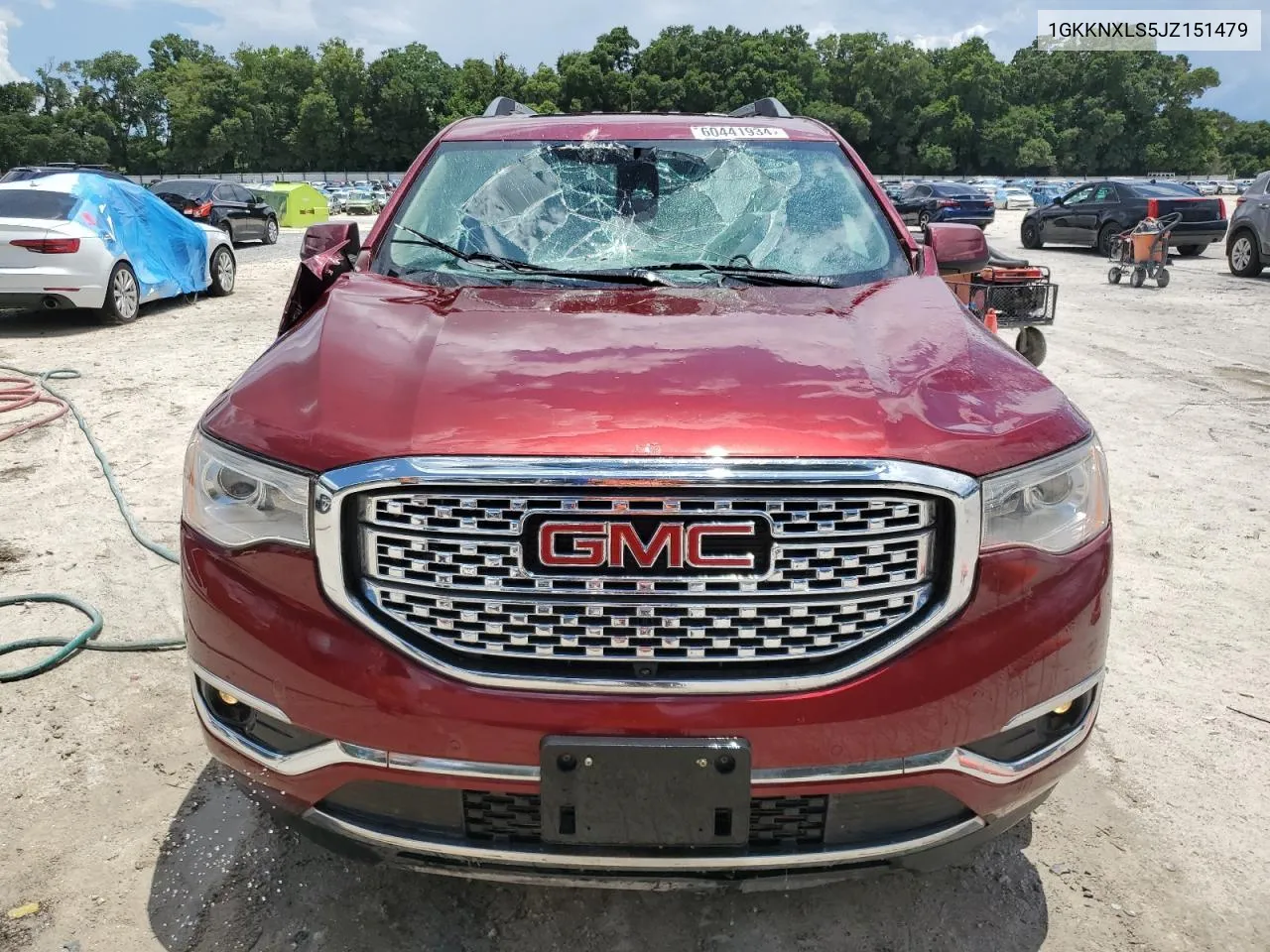 2018 GMC Acadia Denali VIN: 1GKKNXLS5JZ151479 Lot: 76118454