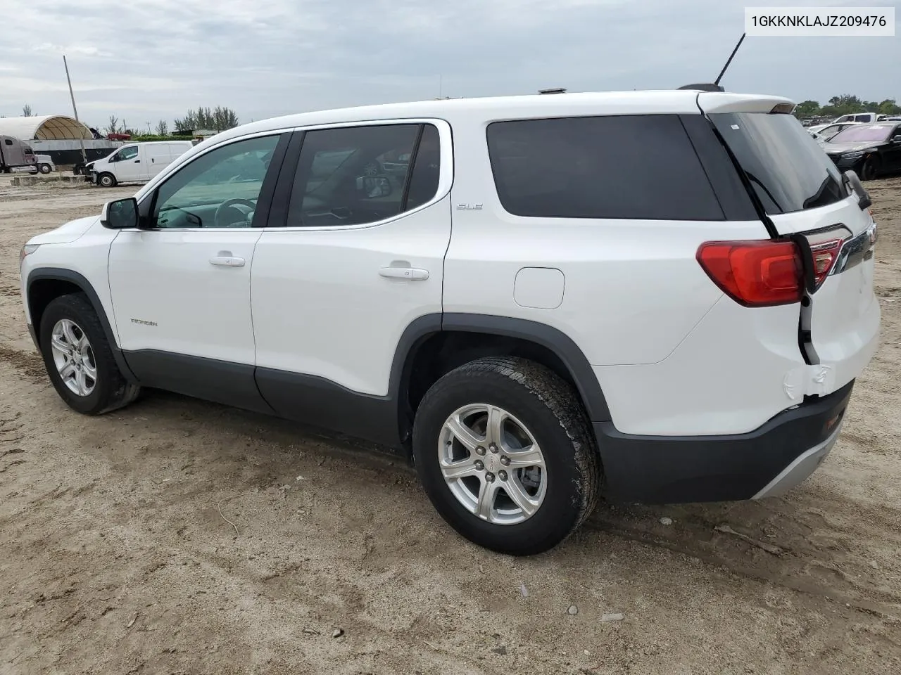 2018 GMC Acadia Sle VIN: 1GKKNKLAJZ209476 Lot: 76207324