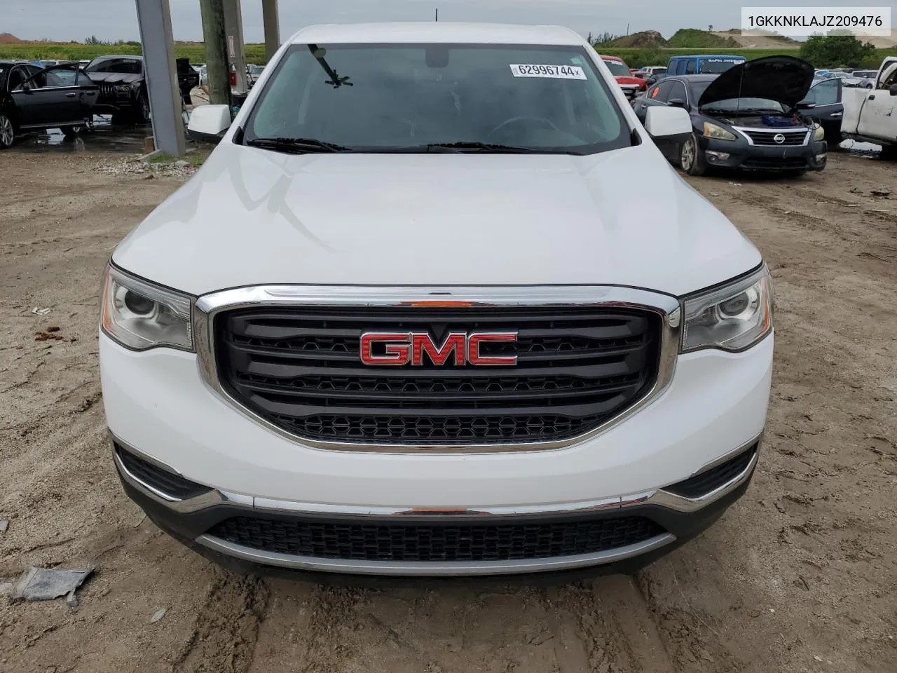 2018 GMC Acadia Sle VIN: 1GKKNKLAJZ209476 Lot: 76207324