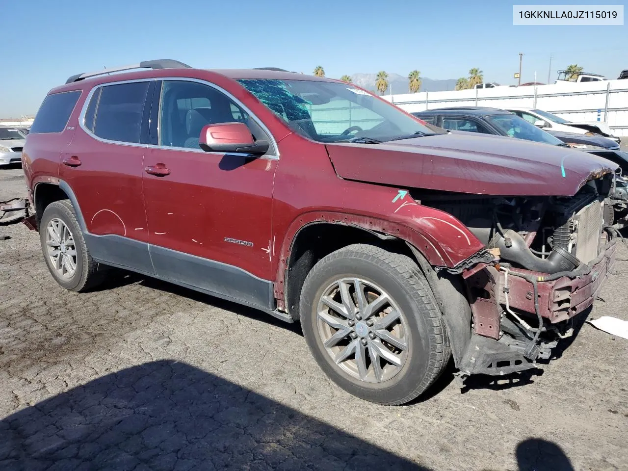 1GKKNLLA0JZ115019 2018 GMC Acadia Sle