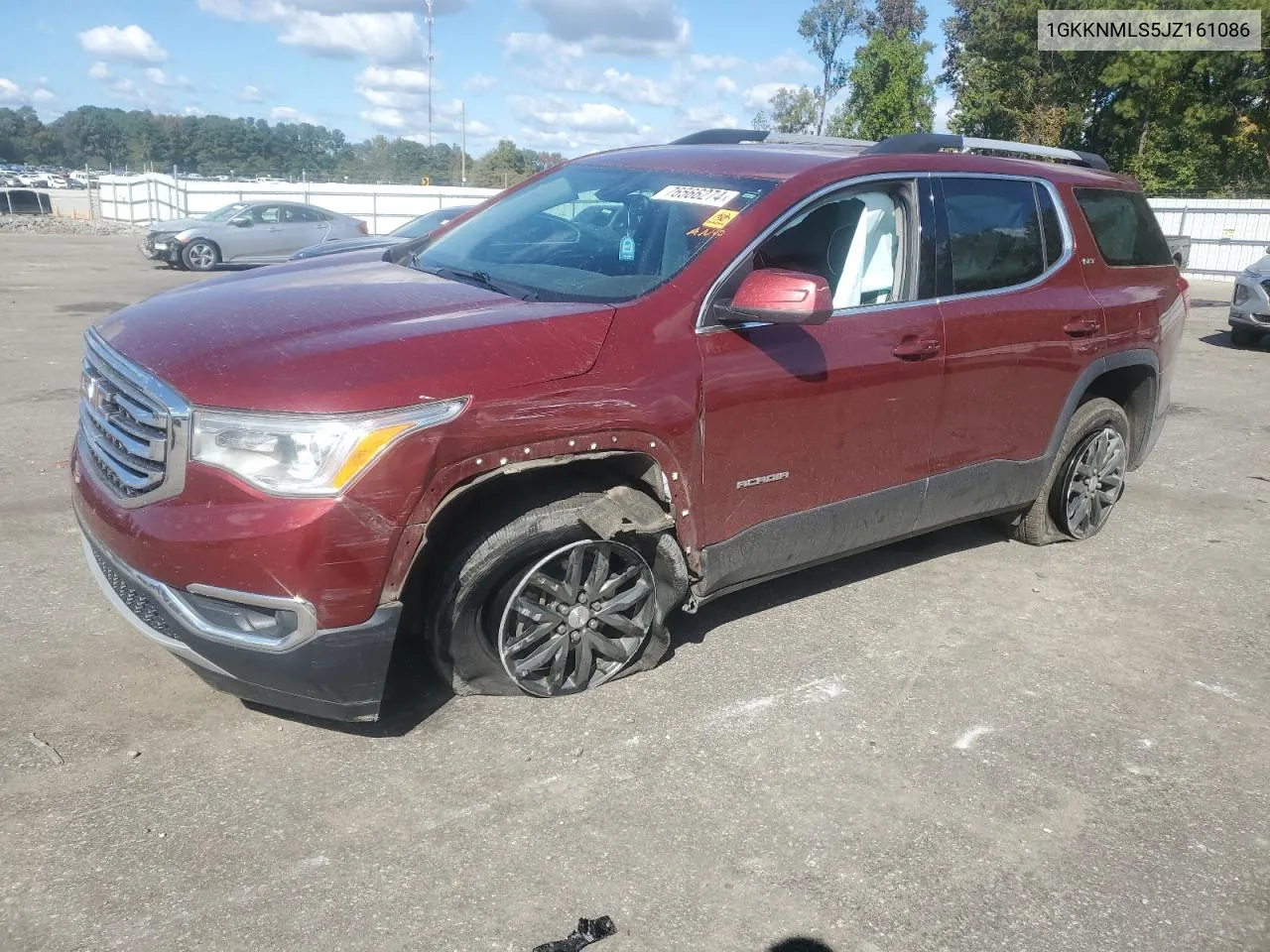 1GKKNMLS5JZ161086 2018 GMC Acadia Slt-1