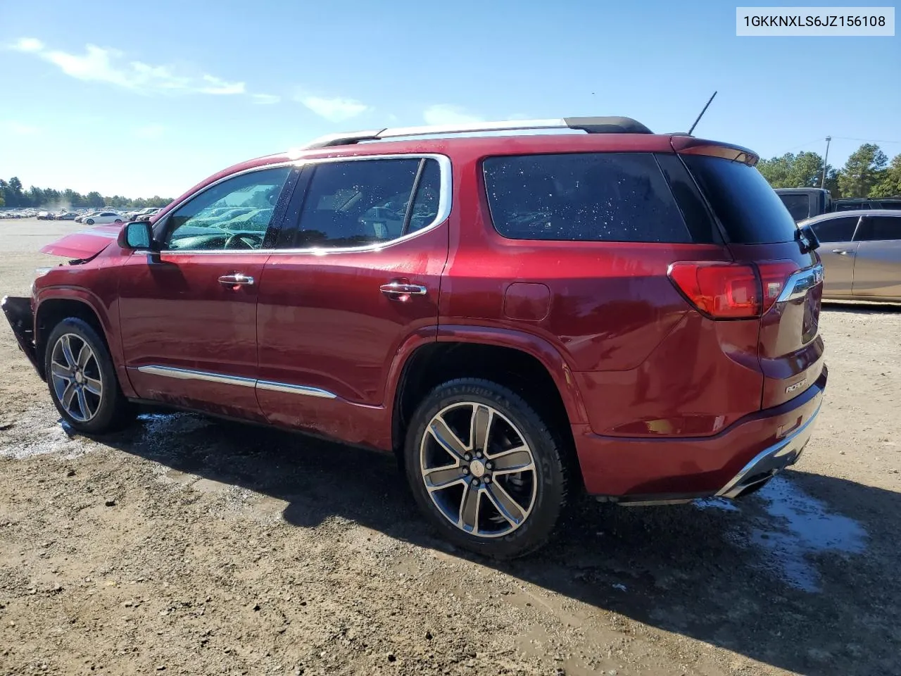 2018 GMC Acadia Denali VIN: 1GKKNXLS6JZ156108 Lot: 76614384