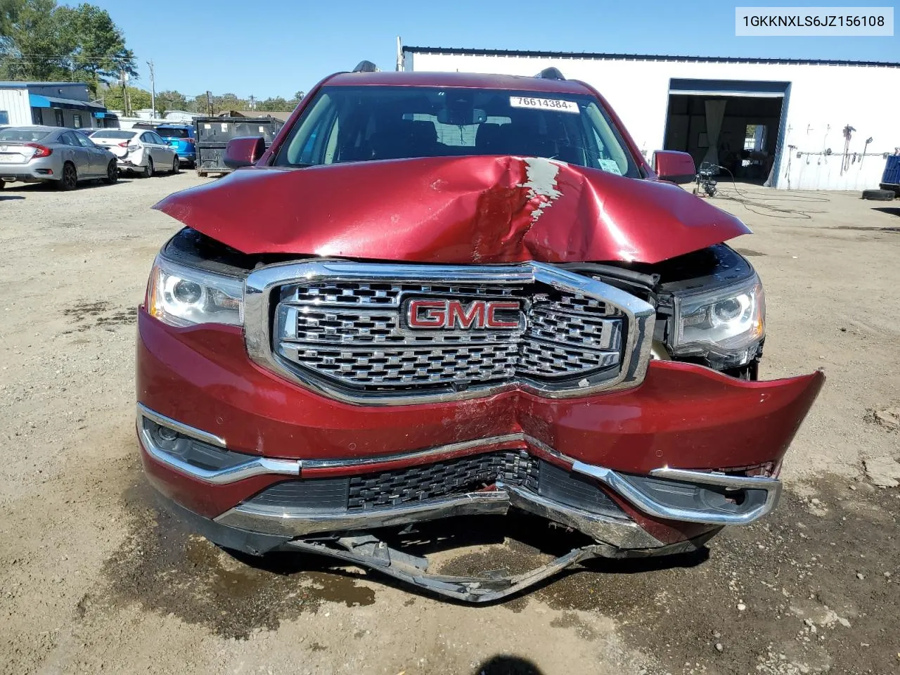 2018 GMC Acadia Denali VIN: 1GKKNXLS6JZ156108 Lot: 76614384