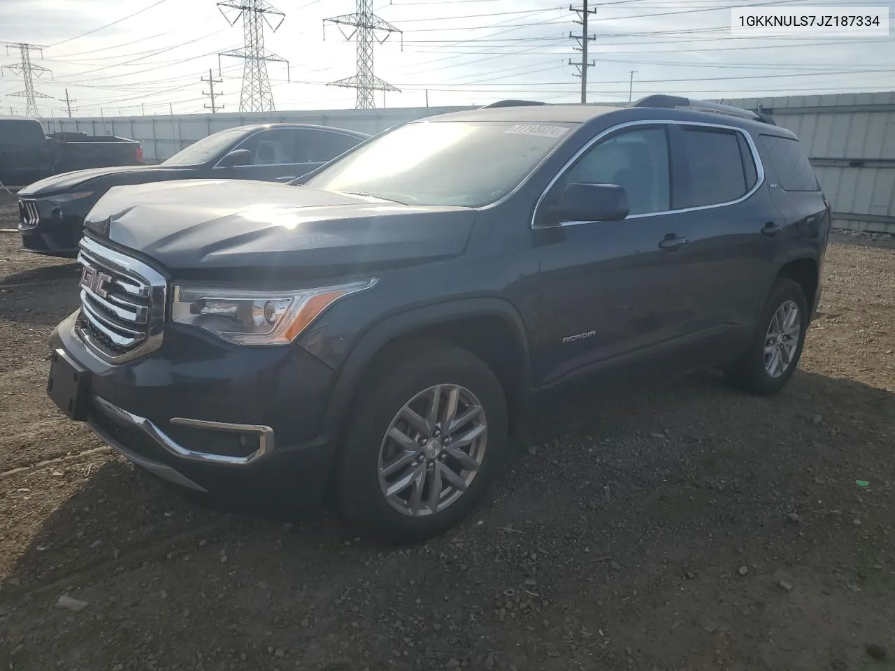 2018 GMC Acadia Slt-1 VIN: 1GKKNULS7JZ187334 Lot: 77145824