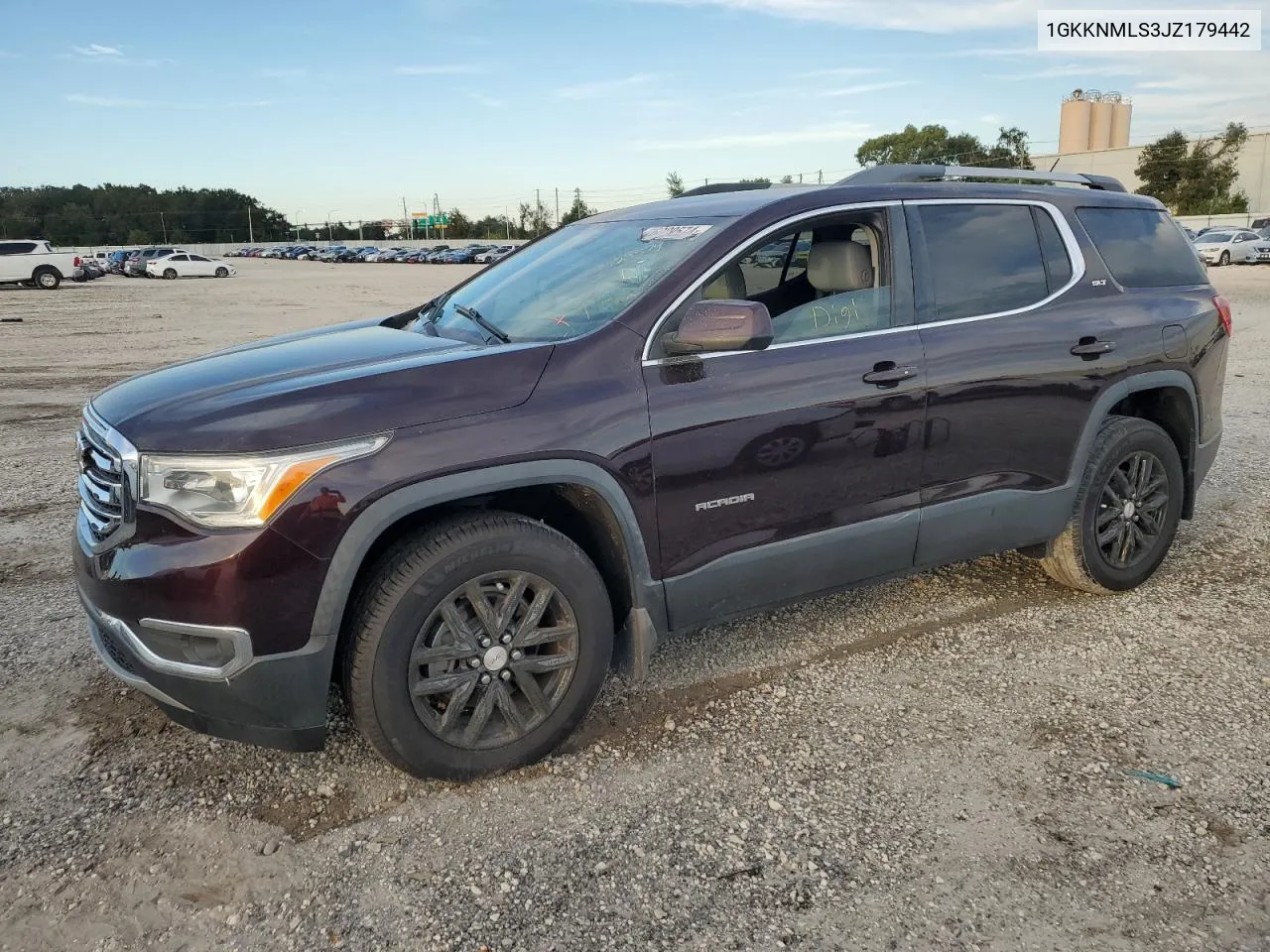 2018 GMC Acadia Slt-1 VIN: 1GKKNMLS3JZ179442 Lot: 77503724