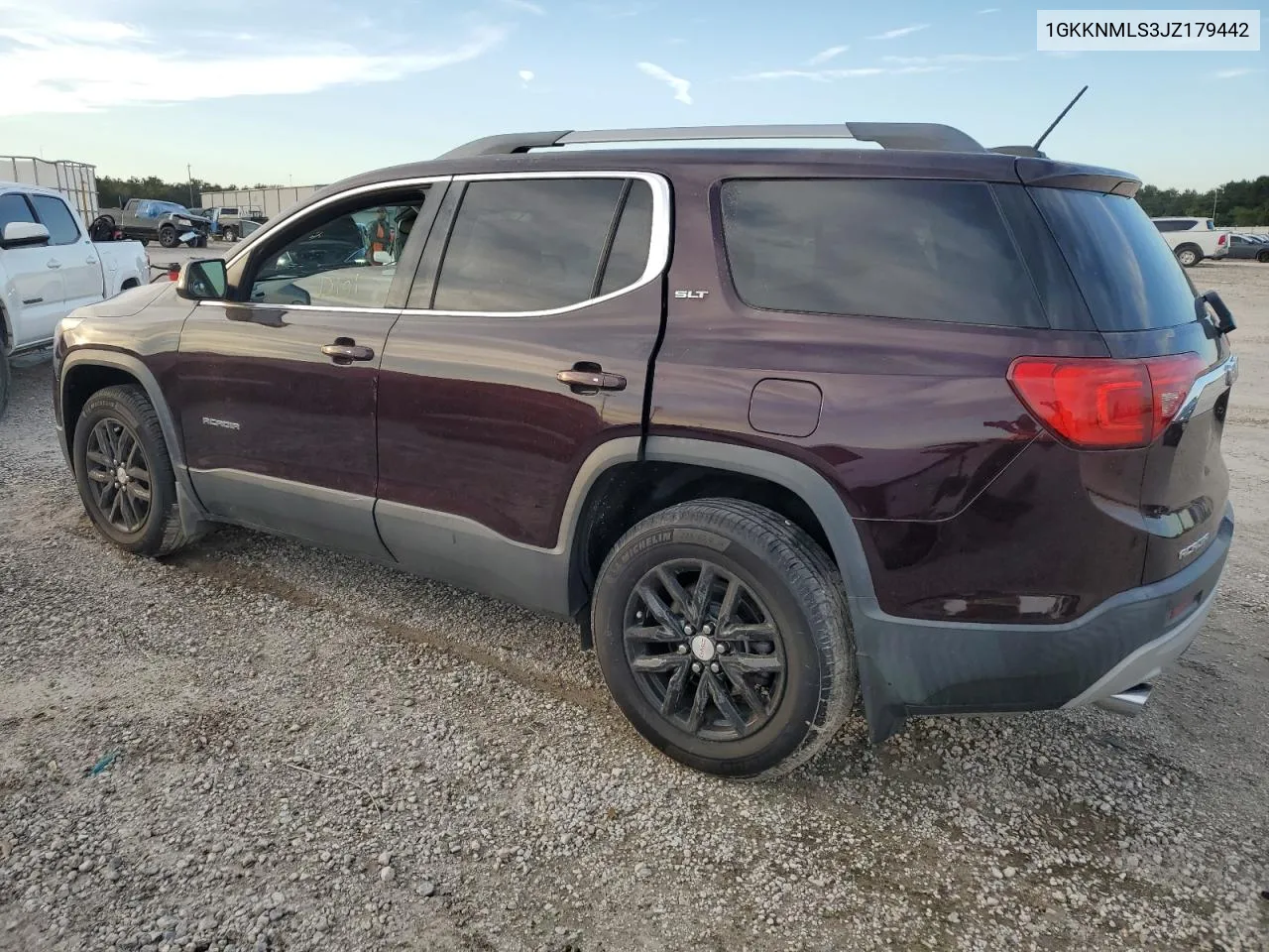 2018 GMC Acadia Slt-1 VIN: 1GKKNMLS3JZ179442 Lot: 77503724