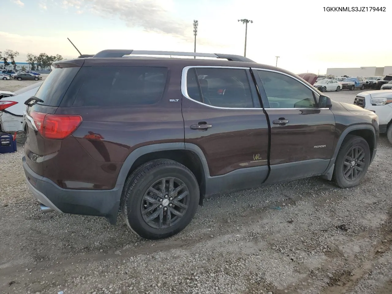 2018 GMC Acadia Slt-1 VIN: 1GKKNMLS3JZ179442 Lot: 77503724