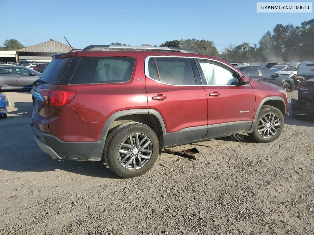 2018 GMC Acadia Slt-1 VIN: 1GKKNMLS2JZ160610 Lot: 77661034