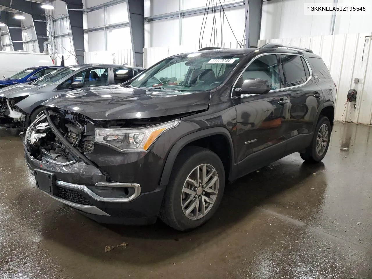 2018 GMC Acadia Sle VIN: 1GKKNLLA5JZ195546 Lot: 77777064