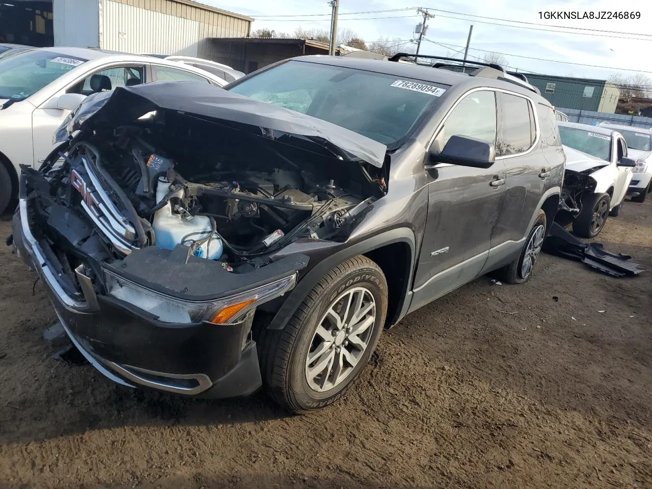 2018 GMC Acadia Sle VIN: 1GKKNSLA8JZ246869 Lot: 78289094