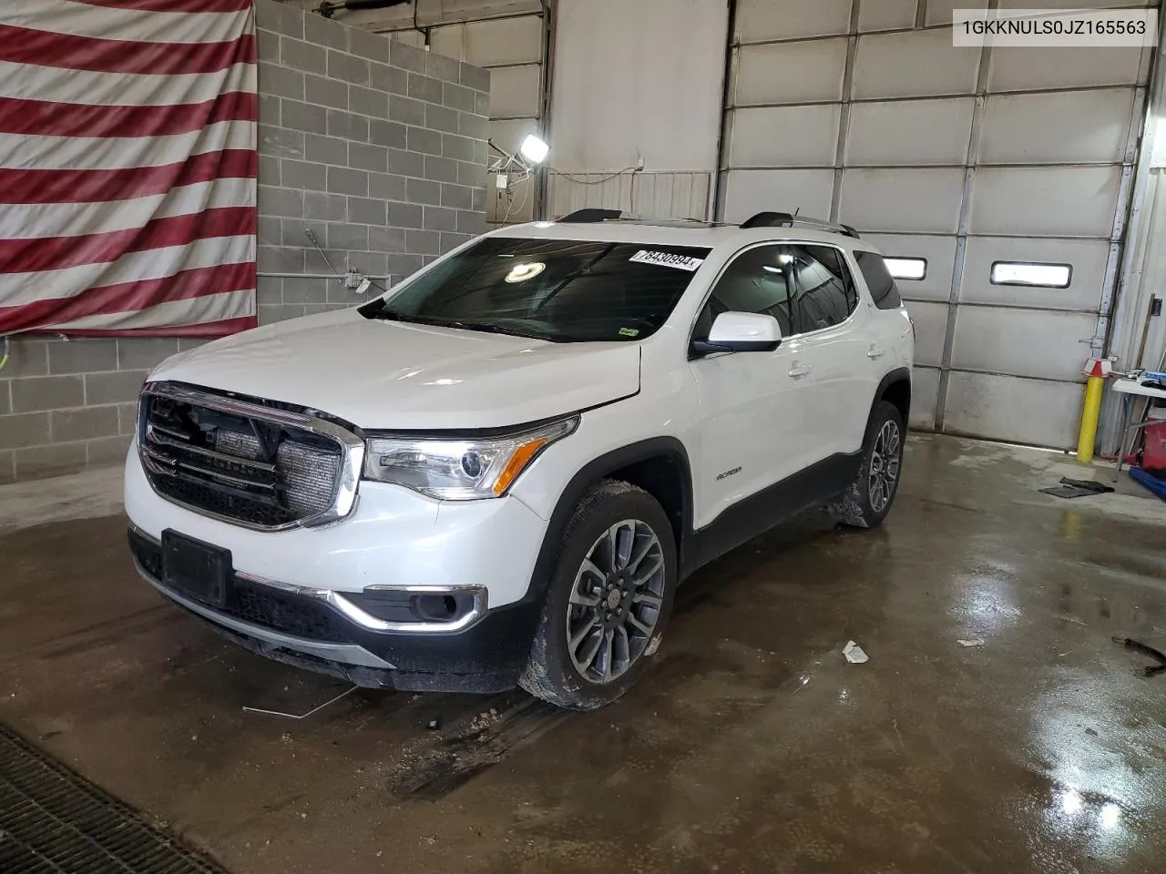 2018 GMC Acadia Slt-1 VIN: 1GKKNULS0JZ165563 Lot: 78430994