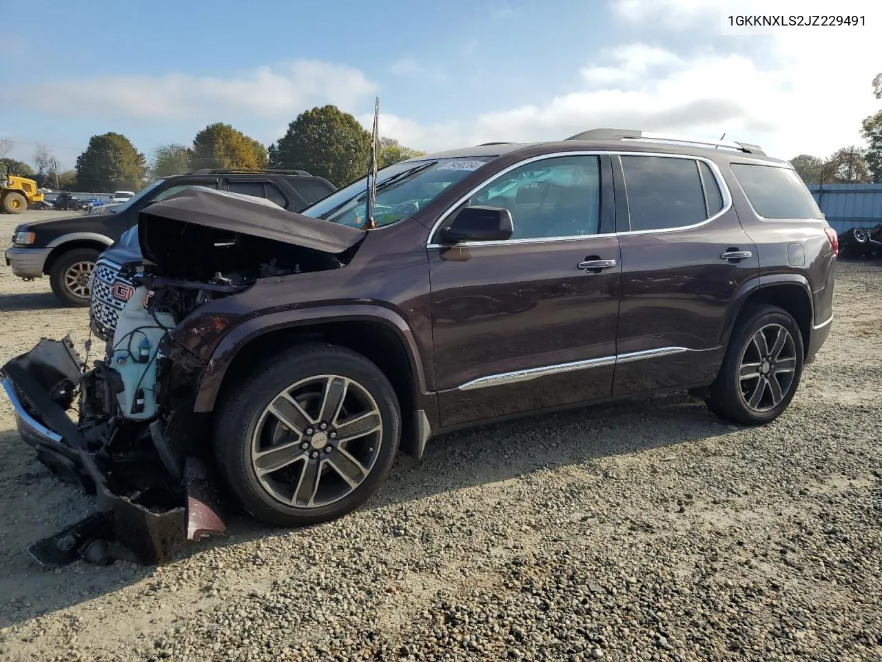 2018 GMC Acadia Denali VIN: 1GKKNXLS2JZ229491 Lot: 78498284