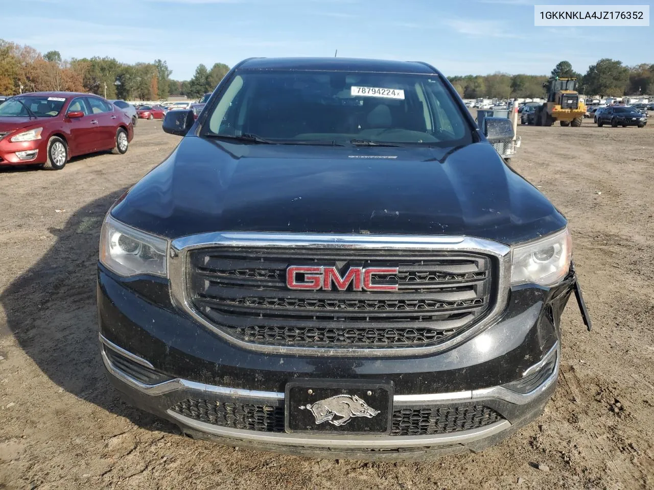 2018 GMC Acadia Sle VIN: 1GKKNKLA4JZ176352 Lot: 78794224