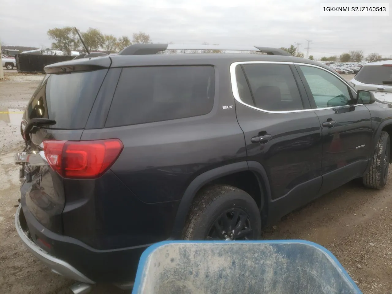 2018 GMC Acadia VIN: 1GKKNMLS2JZ160543 Lot: 78816814