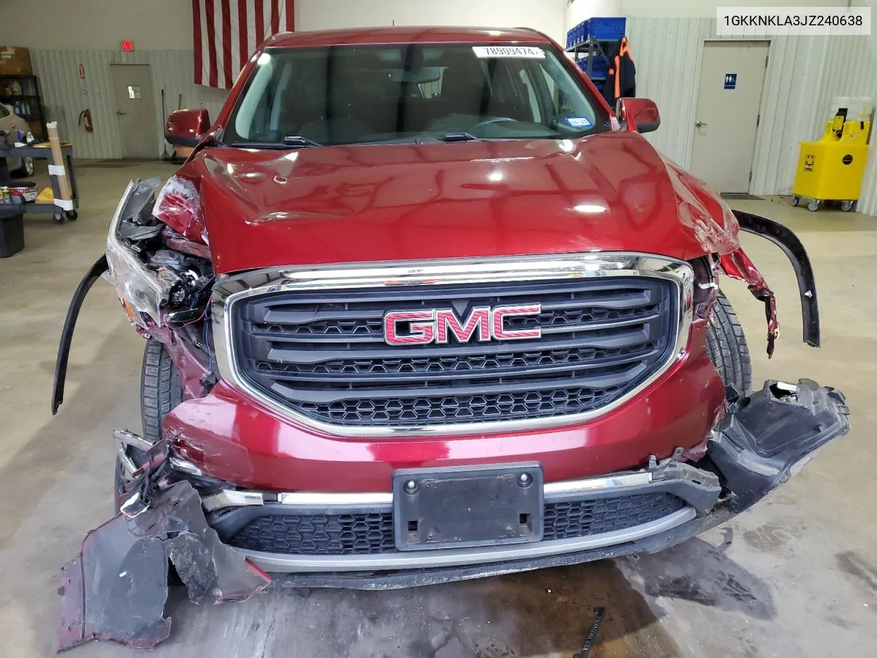 2018 GMC Acadia Sle VIN: 1GKKNKLA3JZ240638 Lot: 78909474